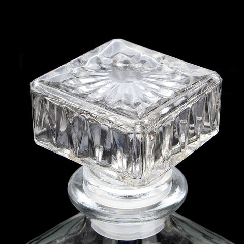 Diamond Glass Bottle